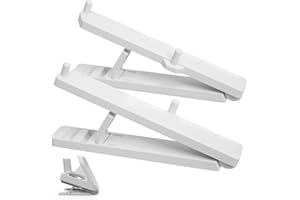 BAOFUM Verstellbarer Ständer für automatischen Mikrochip-Futterautomat, 0–20° Verstellbarer Winkel, verringert Gelenkbelastung und fördert eine bessere Verdauung der Haustiere, einfach zu montieren