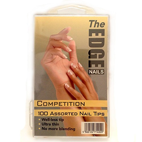 The Edge Natural Competition Nail Tip - Pack of 100