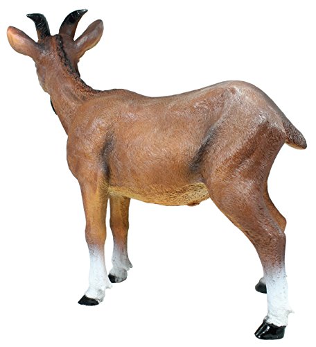 Dekofigur Geißbock Ziege „Bruce“ Gartenfigur Tierfigur Dekoration Garten - 5
