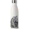 Maxwell & Williams Insulated Water Bottle with Wombat Design, White, 500 ml
