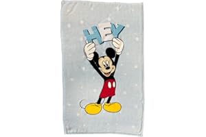 Hermet Mickey Mouse | Soft Touch Kuscheldecke | Coral Plaid | 100 x 150 cm | Disney