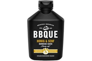 ‎BBQUE BBQUE Bayrische Barbecue Sauce Honig & Senf - 400ml – würzig-süß – regionale Produktion