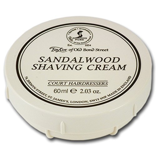 Taylor of Old Bond Street Travel Sandalwood Shaving Cream (60 ml)