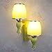Produktbild &Wohnzimmer Flur Schlafzimmer Wandleuchte Wandleuchte E27 Moderne LED Glas Wandleuchte Wohnzimmer Wandleuchte Korridor Wandleuchte Schlafzimmer Nachttischlampe Wandleuchte&Kabellose Wandleuchte