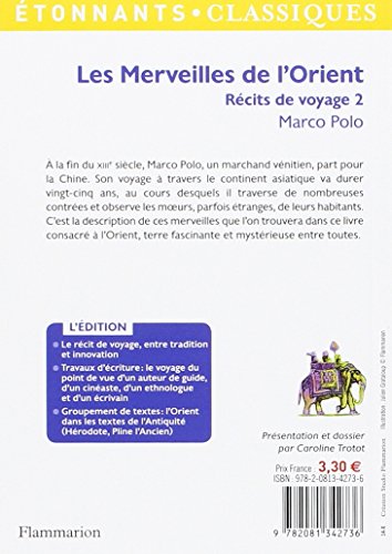 Book's Cover of Les Merveilles de l'Orient