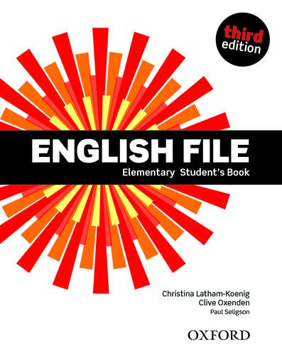 Portada de English File: Elementary: Student's Book