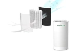 AOYODKG Filtre combiné de rechange compatible avec purificateur d'air, Contenu de livraison : 1x filtre HEPA | Accessoires, filtres et pièces de rechange pour purificateurs d'air - par AOYODKG