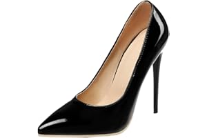 SJJH Sexy Women Stiletto, Women Court Shoes with Plus Size (UK 1-10.5) OL Style Dressy Shoes for Wedding Parties