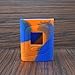 Produktbild Smok AL85 Alien Baby 85W Silikon Hülle, Schutzhülle Sleeve Case Skin Cover für 85 Watt AL 85 Orange/Blau