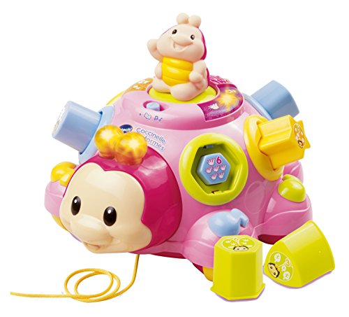 51yWV4yIgrL VTech - 111255 - Coccinelle de Formes - Rose