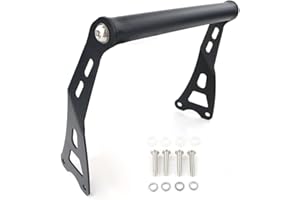 REARACE GPS Navigation Phone Holder Bracket Compatible with Royal Enfield Himalayan 2016-2020 Motorcycle GPS Navigation Bracket GPS Mount Bracket Holder