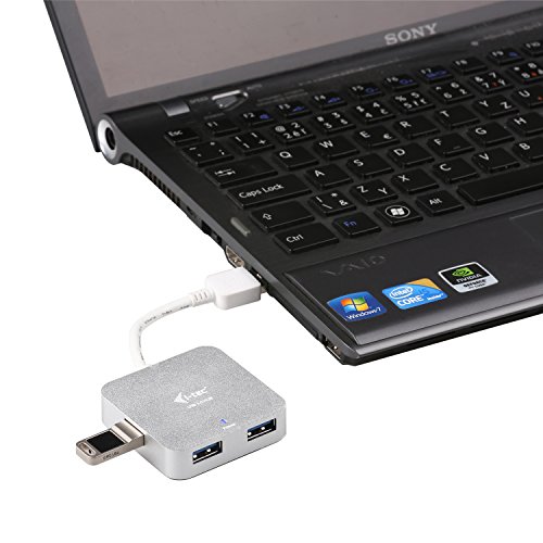 i-tec USB 3.0 Metal Passive HUB 4 Port ohne Netzadapter für Notebook Ultrabook Tablet PC Unterstützen Win und Mac OS - 3