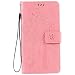 Produktbild Nancen Compatible with Handyhülle Motorola Moto G4 / G4 Plus Flip Schutzhülle Zubehör Lederhülle mit Silikon Back Cover PU Leder Handytasche Etui Schale