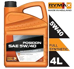 RYMAX Posidon SAE 5W-40, API SN/CF, ACEA A3/B4, Full Synthetic Engine Oil 4 litres
