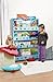 Tidy Books - The Children's Bookcase Company - The Original Childrens Bookcase and Book Display with 3D Alphabet in Blue Lowercase