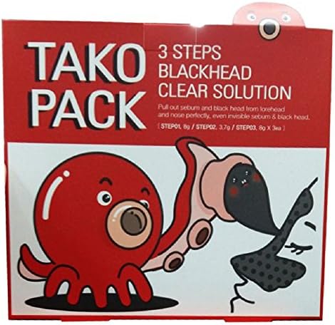 Nightingale Tako Pack 3 Steps Black Head Clear 3 PCS