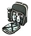 The Greenfield Collection BP2DGH Luxus Picknick Rucksack für Zwei Personen, grün