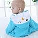 BOBORA Baby Infant Bathrobe Cute Animal Soft Hooded Towels Wrap Penguins