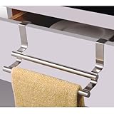 Geschirrtuchhalter, Handtuchhalter, Halter mit zwei Leisten