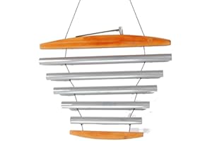 TERRAPIN TRADING Campane oscillanti a 5 barre, campane per tubo da yoga, campane oscillanti G# - A - Eb - G - C#