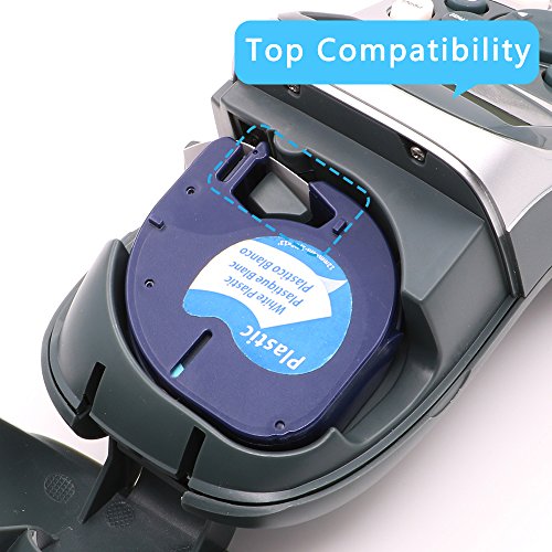 5x Dymo LetraTag 91201 Cinta de Etiqueta Adhesiva compatible con Dymo LT-100H LT-100T Impresora de Etiqueta Negro sobre Blanco reviews 5x Dymo LetraTag 91201 Cinta de Etiqueta Adhesiva compatible con Dymo LT-100H LT-100T Impresora de Etiqueta Negro sobre Blanco