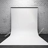 fondo blanco hd grande Se puede colgar fácilmente, es portátil e ideal para dejarlo de forma permanente en el estudio. No tiene bucles para colgarlo y no incluye soportes de telones.