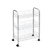 Produktbild Metaltex Allzweckwagen 3-Etagen, Silber, 41 x 23 x 83 cm