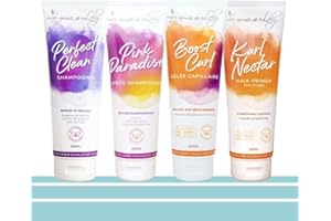 Les Secrets De Loly Paradise Box, Comprend Un Shampoing, Un Après-Shampooing, Un Apprêt, Un Gel Capillaire
