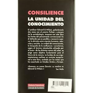Consilience: la unidad del conocimiento (Ensayo)