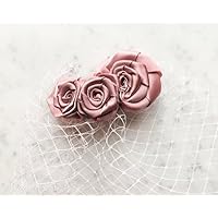 Braut Fascinator Schleier