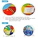 LALABABY Baby Early Learning Toys Colorful Funny Educational Stuffed Rattle Soft Ball for 0-6 Years