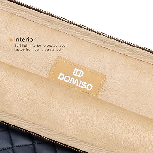 DOMISO 13 – 13.3 Zoll Klassisch Tragbar Laptop Sleeve Case Hülle Beutel Stoßgesichert Anti-Kratzern Schutzhülle Notebook Tasche Schutzabdeckung für 13″ MacBook Air / 13.5″ Microsoft Surface Book, Blau - 4