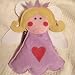 Handmade Suedette Florence Fairy Hottie for Girls, Hot Water Bottle, Beanie Toy, Heat Pack, Microwave Toy, Hottie Toy, Gift Ideas for Girls, Fairy Presents, Little Fairy