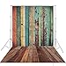 Produktbild 5x8ft Vintage Holz Planken Fotografie Hintergrund YJ-044