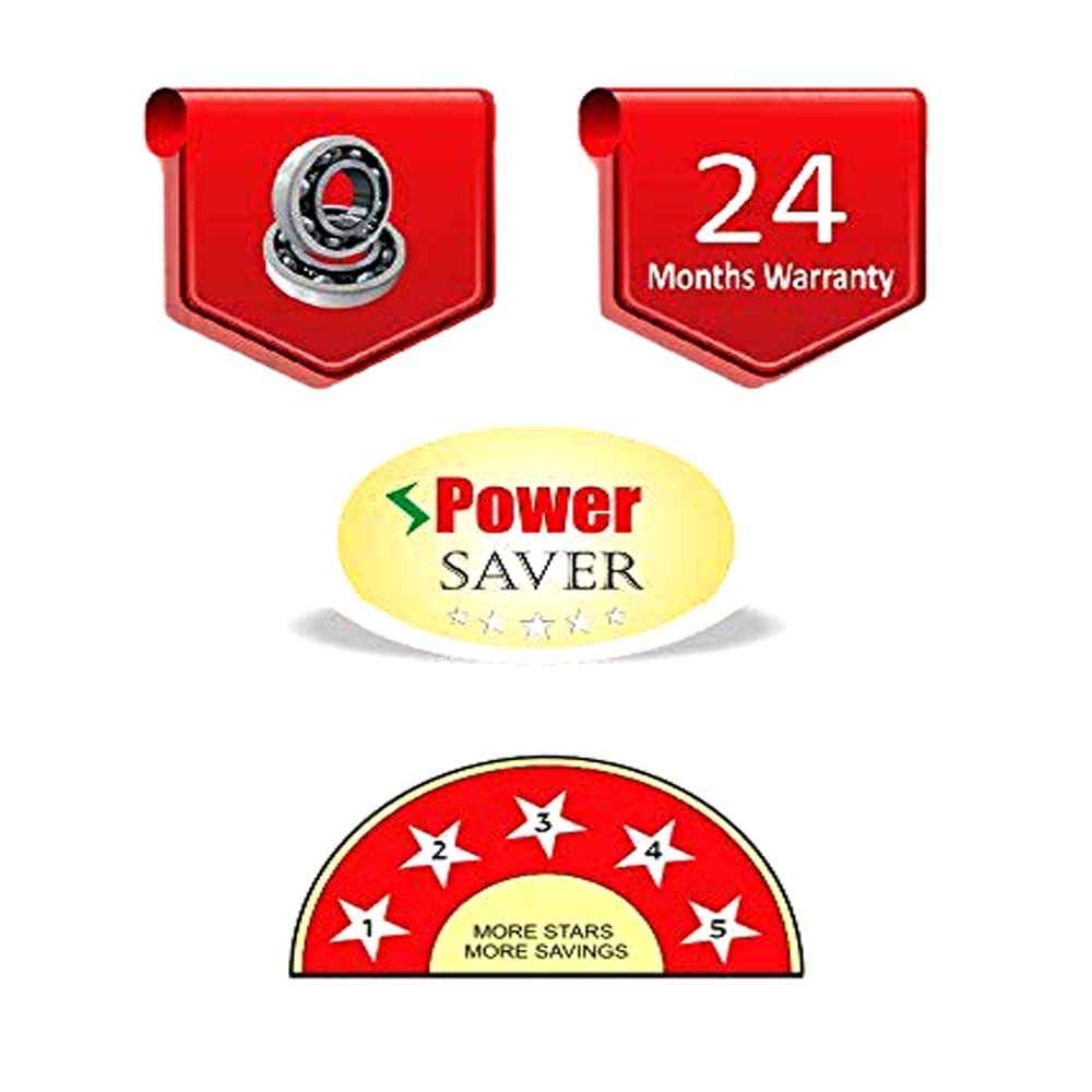 DIGISMART Apsara 1200mm Ceiling Fan, 390 RPM High Speed Air Delivery, Aerodynamic Larger Blade, Anti Dust Coating, 60 Watt Motor, 2 Years Warranty (Deco Brown) - Image 7