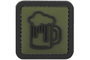 VAN OS Emblem 3D Rubber Patch Bier Klett Abzeichen Aufnäher grün
