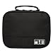 Produktbild Ciaoed Zubehör Organizer Handliche Elektronik Tasche Reise Doppelte Fächer für Handy USB Cable Power Banks Festplatte Schwarz