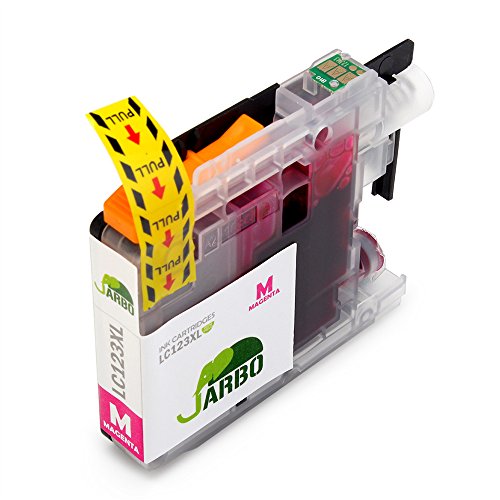JARBO 15 PCS Kompatibel LC123 XL Tintenpatronen (6 Schwarz,3 Cyan,3 Magenta,3 Gelb) Kompatibel für MFC-J245 MFC-J470DW MFC-J650DW MFC-J870DW MFC-J4410DW MFC-J4510DW MFC-J4610DW MFC-J4710DW MFC-J6520DW MFC-J6920DW DCP-J132W DCP-J172W DCP-J752DW DCP-J4110DW - 4