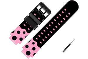 Coholl Cinturini sostitutivi per Orologi per Bambini, compatibili con PTHTECHUS CPROGRACE INIUPO Cinturino per Orologio in Silicone per Bambini da 15mm