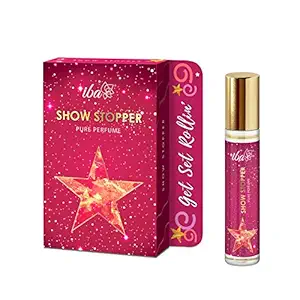 Iba Pure Perfume - Show Stopper, 10 ml, Uplifting l Alcohol Free, Long Lasting l Vegan & Cruelty Free