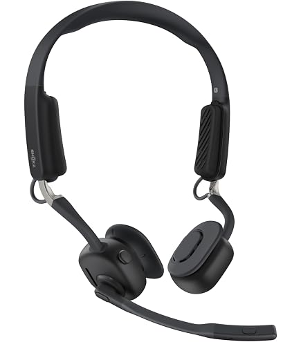 Nuroum OW20B Casque Bluetooth sans Fil avec Micro, Antibruit pour Les Appels, Connexion