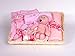 Gift Wrapped Pink Baby Shower Hamper With 12 Newborn Essentials