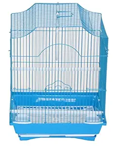 YML A1334BLU Cornerless Flat Top Cage, Medium