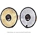 Produktbild Objektiv Mount Light Reflektor, CAM-ULATA 12 "30cm 2 in 1 Tragbare runde Kreisförmige Zusammenklappbare Hollow Multi-Disc Flash Reflektor Diffusor mit Tragetasche für Fotografie Video Shooting, Gold und Silber