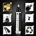 XINCARE 2 in 1 Waterproof Rechargable 360 degree Nose Ear Hair Trimmer Electric Beard Sideburn Hair Shaver Razor Remover Face Shaving Groomer Set (2 in 1)