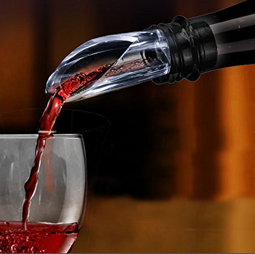 HOMPO Edelstahl Weinkühler Stick Stange Weinflaschenkühler Flaschenkühler mit Dekantier-Ausgießer und Edelstahl-Kühlstab - 7