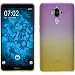 Produktbild PhoneNatic Case für Huawei Mate 9 Hülle Silikon Design:05 Ombrè + 2 Schutzfolien