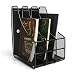 Produktbild ABO Stehsammler Office A4 Zeitschriftenboxen office, 3 Fächern, Drahtmetall, schwarz, Ly-9303C