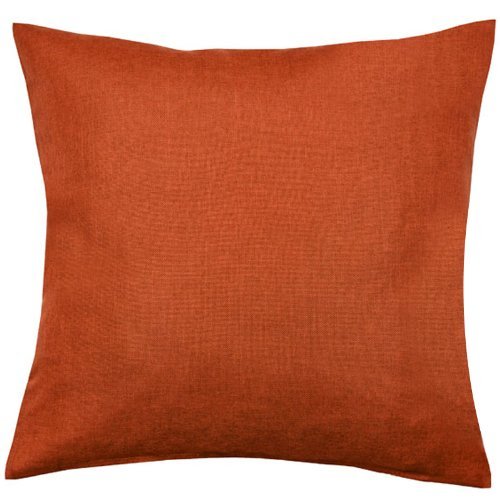 DecoHomeTextil Cushion Cover with stain protection 40 x 40 cm Selection of Colours, Fabric, terracotta, 40 x 40 cm