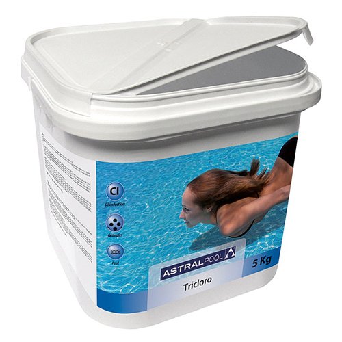 Astralpool Tricloro, Granulado 90%, Blanco, 20x20x23 cm, 550101